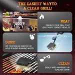 Bristle-Free Pro Grill Brush for Quick Cleaning