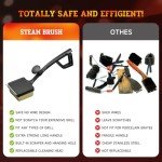 Bristle-Free Pro Grill Brush for Quick Cleaning