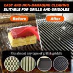 Bristle-Free Grill Brush with Stainless Steel Scraper