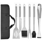 7-Piece BBQ Grill Tool Set for Outdoor Cooking