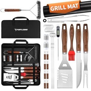 31-Piece BBQ Grilling Tool Set with Storage Bag