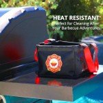 Grill Rescue Foldable Bucket for Easy Cleaning