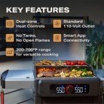 Current® G Dual Zone Smart Electric Grill