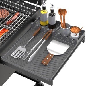Silicone Grill Mat for Blackstone - Gray