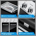 NutriChef 5-Burner Portable Propane Gas Grill