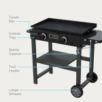 Charbroil 28" Propane Gas Griddle with Cart