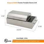 Kenyon Frontier Portable Electric Grill - Waterproof & Compact