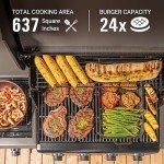 Coleman 4-Burner Propane Grill with Side Burner