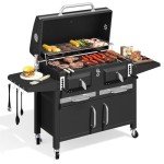 MELLCOM 36” Extra Large Charcoal BBQ Grill
