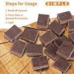 Natural Fire Starters for BBQ and Campfire