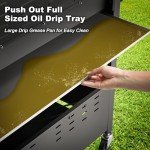 Upgraded 4-Burner Propane Gas BBQ Grill
