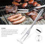 Heavy Duty 8-Piece BBQ Grill Tools Set