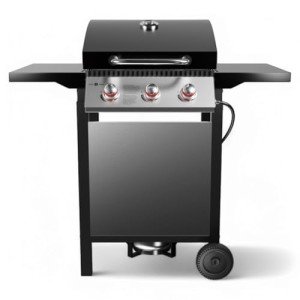 GasOne 3-Burner Stainless Steel Outdoor Grill