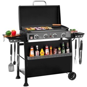 Royal Gourmet 4-Burner Propane Gas Griddle