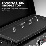 Royal Gourmet 4-Burner Propane Gas Griddle