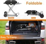 Portable 15,000 BTU Propane Gas Grill