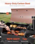 VEVOR 8-in-1 Wood Pellet Grill & Smoker