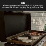 GasOne 2-Burner Propane Griddle with Wheels