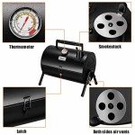 Portable Charcoal Grill & Smoker for Outdoor Use