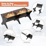 Portable Folding Charcoal Grills for Outdoor Cooking