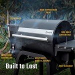 Zelos-450 Electric Wood Pellet Smoker Grill