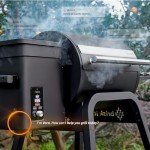 Zelos-450 Electric Wood Pellet Smoker Grill