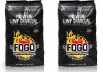 FOGO Premium Hardwood Lump Charcoal 17.6 lbs, 2-Pack