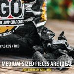 FOGO Premium Hardwood Lump Charcoal 17.6 lbs, 2-Pack