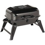 Outsunny Portable 14" Charcoal Grill for Outdoors