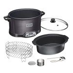 Weston 2-in-1 Electric Smoker & Slow Cooker 6Qt
