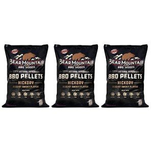 Bear Mountain Premium Smoky Hickory BBQ Pellets 20lbs