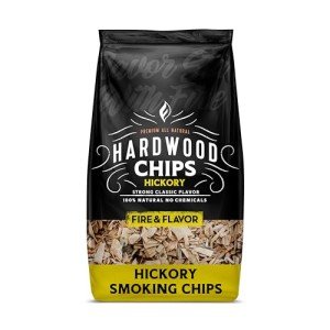 Hickory Wood Chips for Smoking - 2lbs