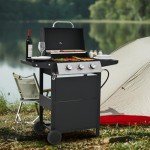 3-Burner Stainless Steel Gas BBQ Grill