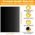 Non-Stick BBQ Grill Mats Set of 5