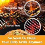 Non-Stick BBQ Grill Mats Set of 5