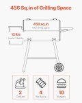 VEVOR 8-in-1 Wood Pellet Grill and Smoker