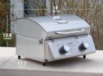 Monument Grills Portable Tabletop Propane Gas Grill