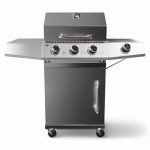 GasOne Deluxe 3-Burner Stainless Steel BBQ Grill