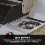 GasOne Deluxe 3-Burner Stainless Steel BBQ Grill