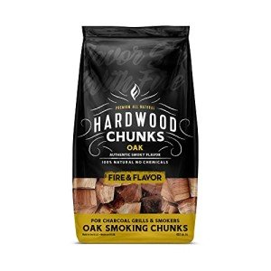 Oak Wood Chunks for Smoking and Grilling