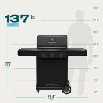 Char-Broil® Pro Series™ 3-Burner Gas Grill with Griddle