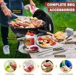 Joyfair 18-Inch Portable Charcoal Grill Set