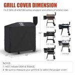 Z GRILLS 49" Heavy Duty Pellet Grill Cover