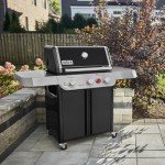 Weber Genesis E-325 3-Burner Gas Grill - Black