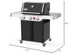 Weber Genesis E-325 3-Burner Gas Grill - Black