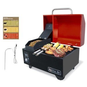 Hello.Dr Portable Pellet Grill with Digital Control