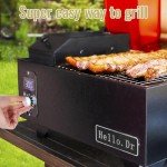 Hello.Dr Portable Pellet Grill with Digital Control