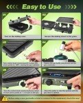 Saker Portable 2-Burner Camping Grill Stove