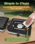 Saker Portable 2-Burner Camping Grill Stove