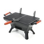 Sungmor Portable Cast Iron Charcoal Grill 12”